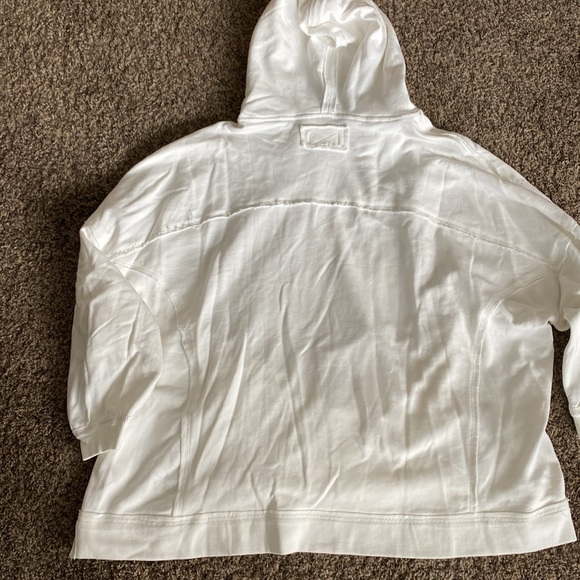 NWT FREE PEOPLE WE THE FREE HOODIE White - Picture 7 of 7